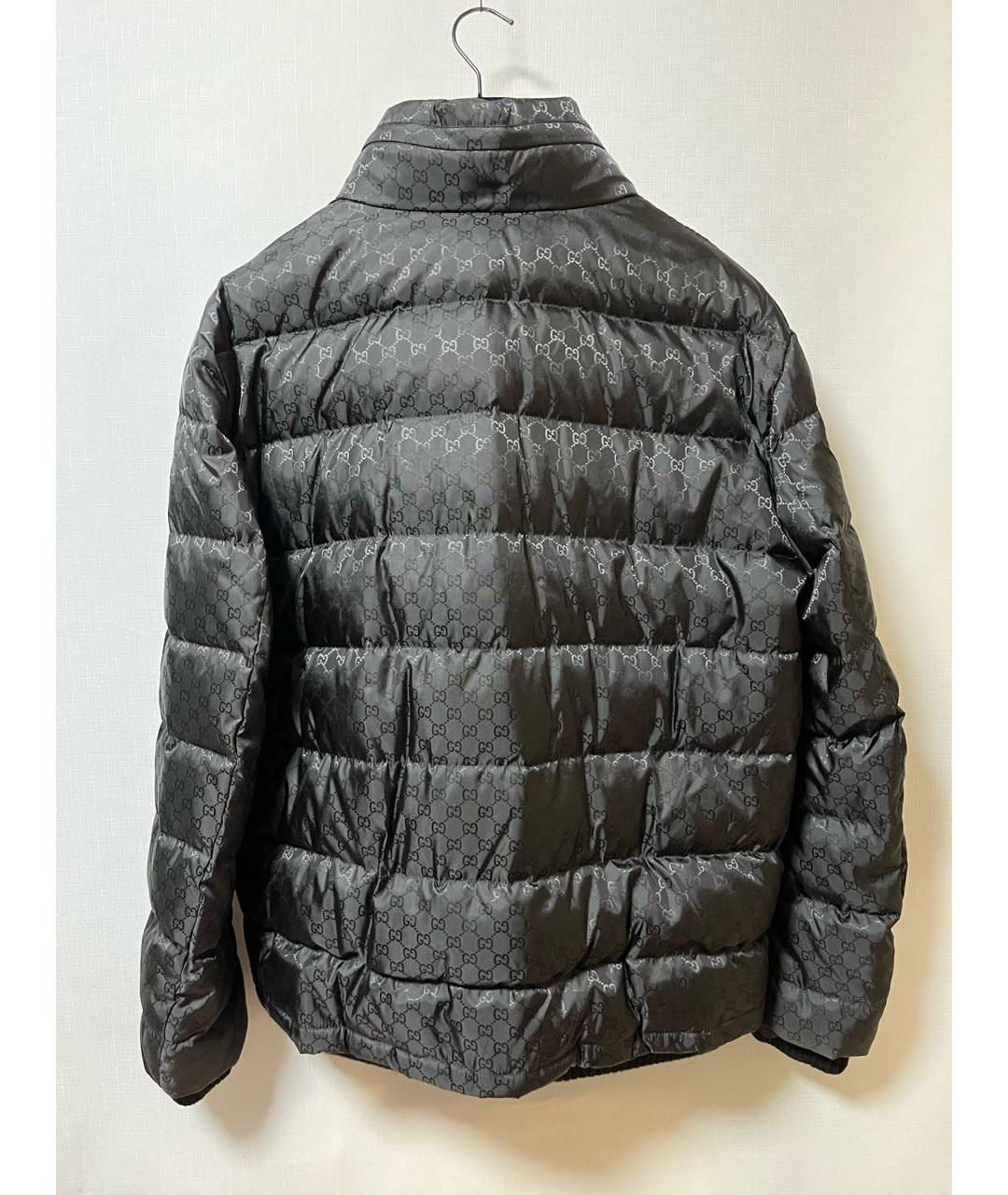 GUCCI Черная полиэстеровая куртка, фото 2