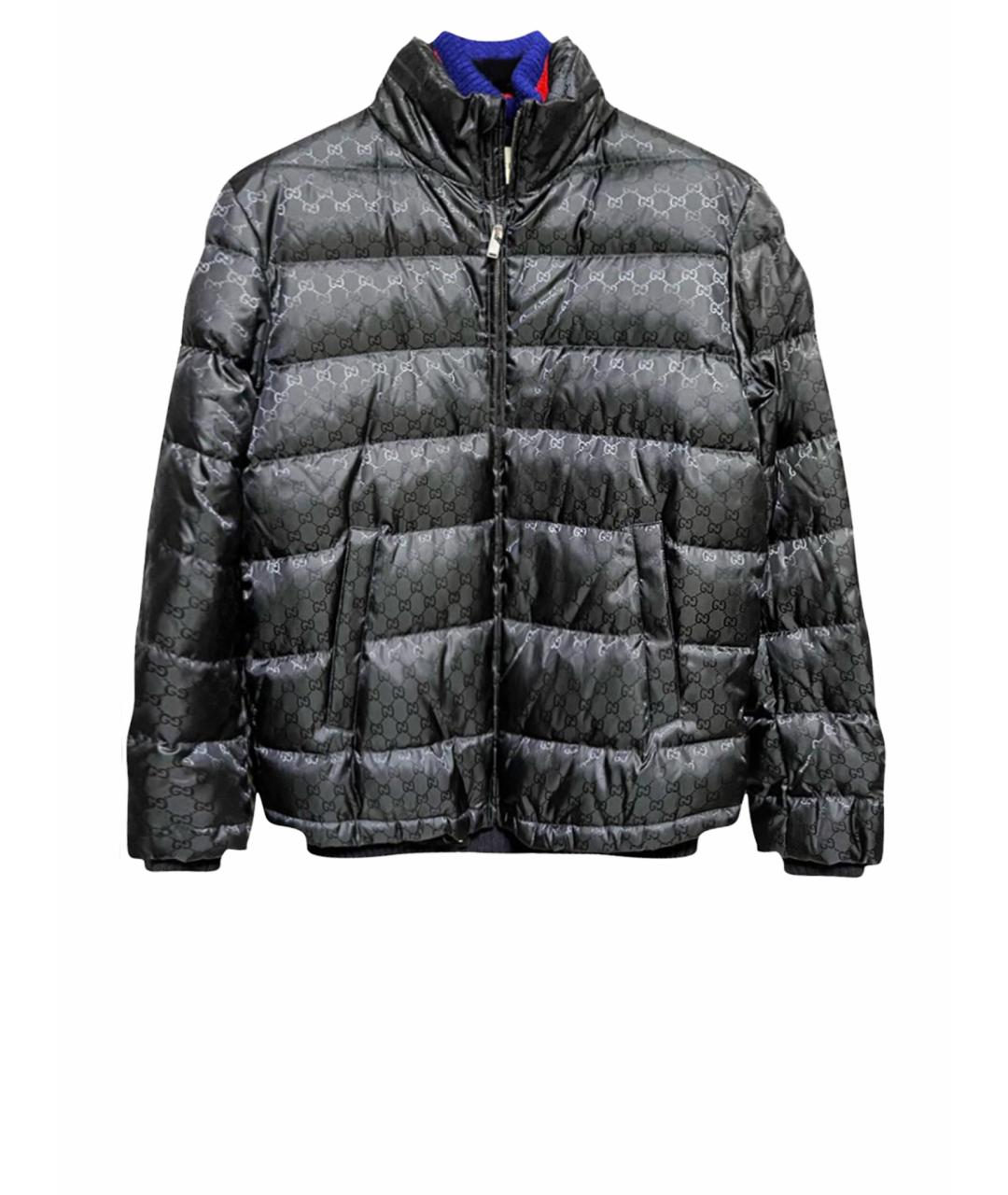 GUCCI Черная полиэстеровая куртка, фото 1