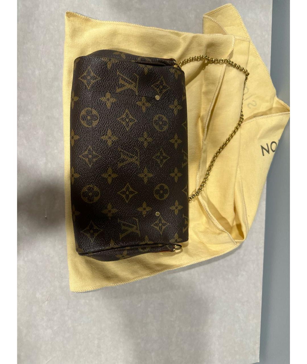 LOUIS VUITTON Коричневая сумка через плечо, фото 3