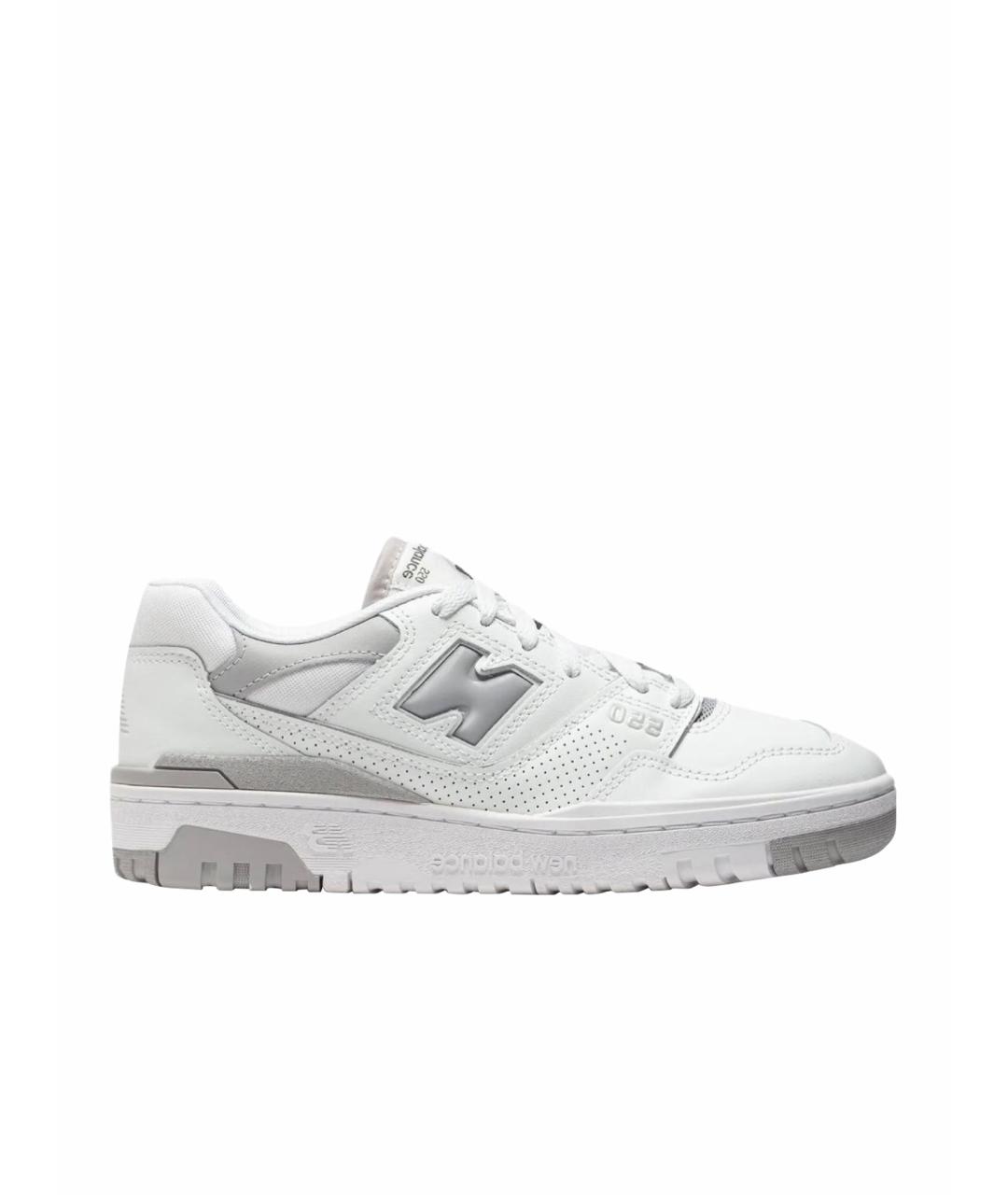 NEW BALANCE Белые кожаные кроссовки, фото 1