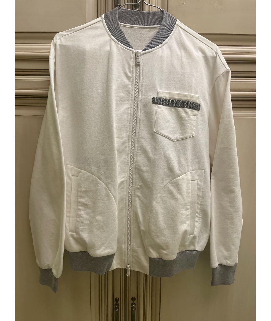 BRUNELLO CUCINELLI Белый хлопковый спортивные костюмы, фото 5