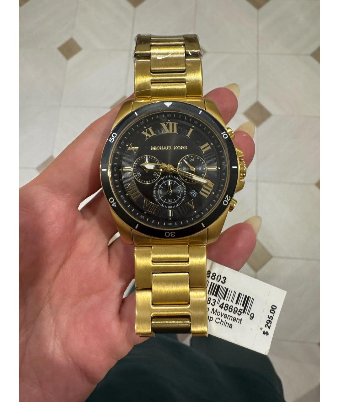 MICHAEL KORS Золотые часы, фото 5