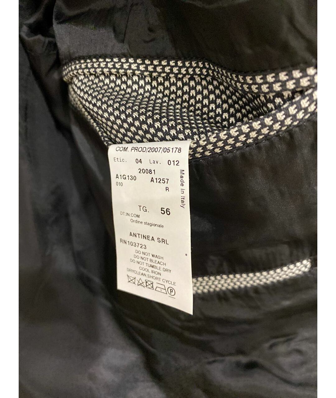 EMPORIO ARMANI Серый вискозный пиджак, фото 2
