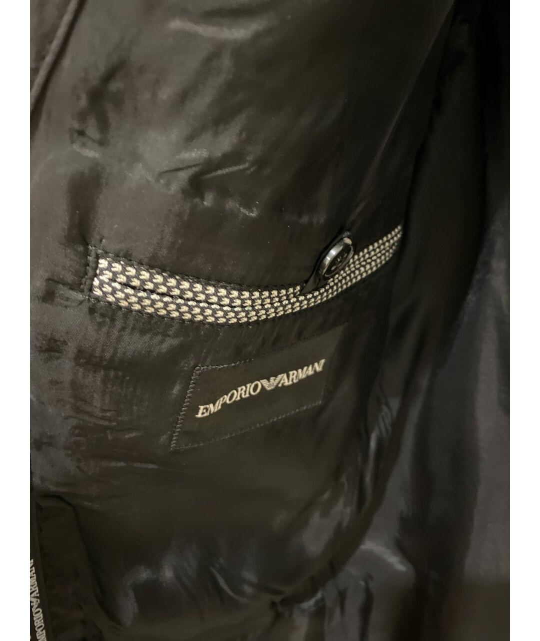 EMPORIO ARMANI Серый вискозный пиджак, фото 4