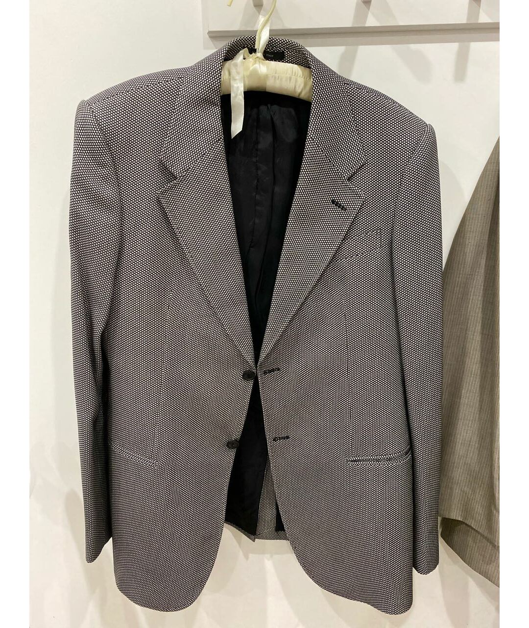 EMPORIO ARMANI Серый вискозный пиджак, фото 3