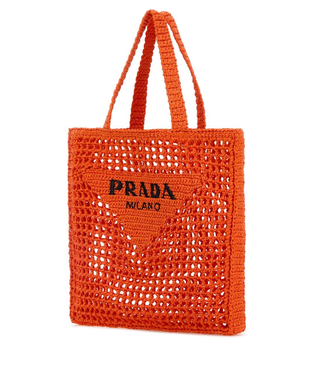 PRADA Оранжевая сумка тоут, фото 2