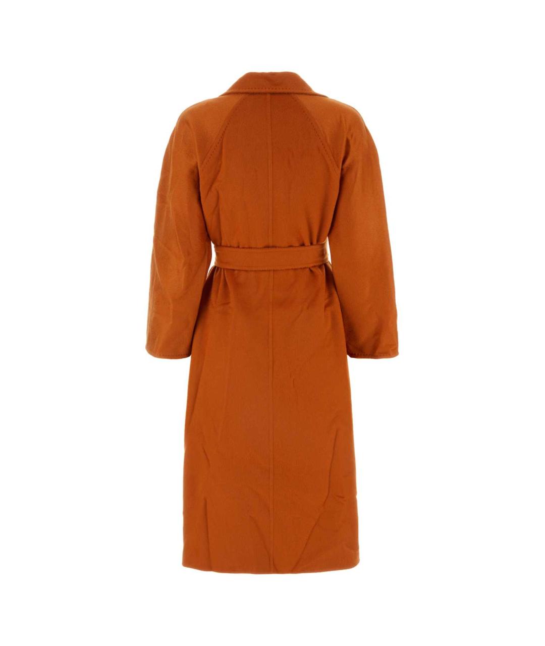 MAX MARA Оранжевое кашемировое пальто, фото 2
