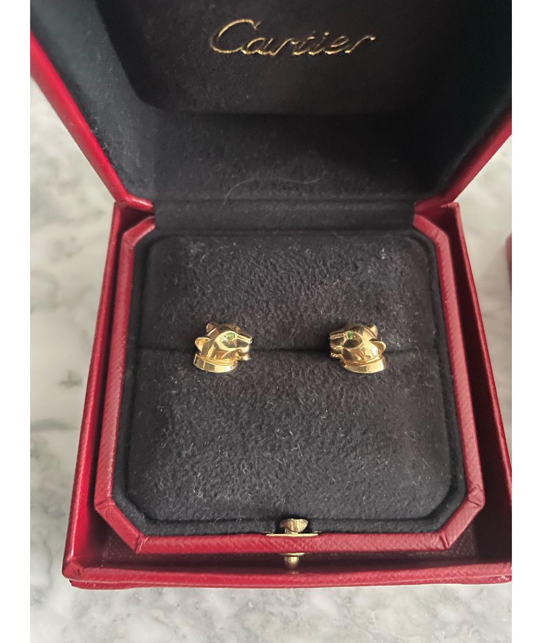 CARTIER Золотые серьги, фото 6