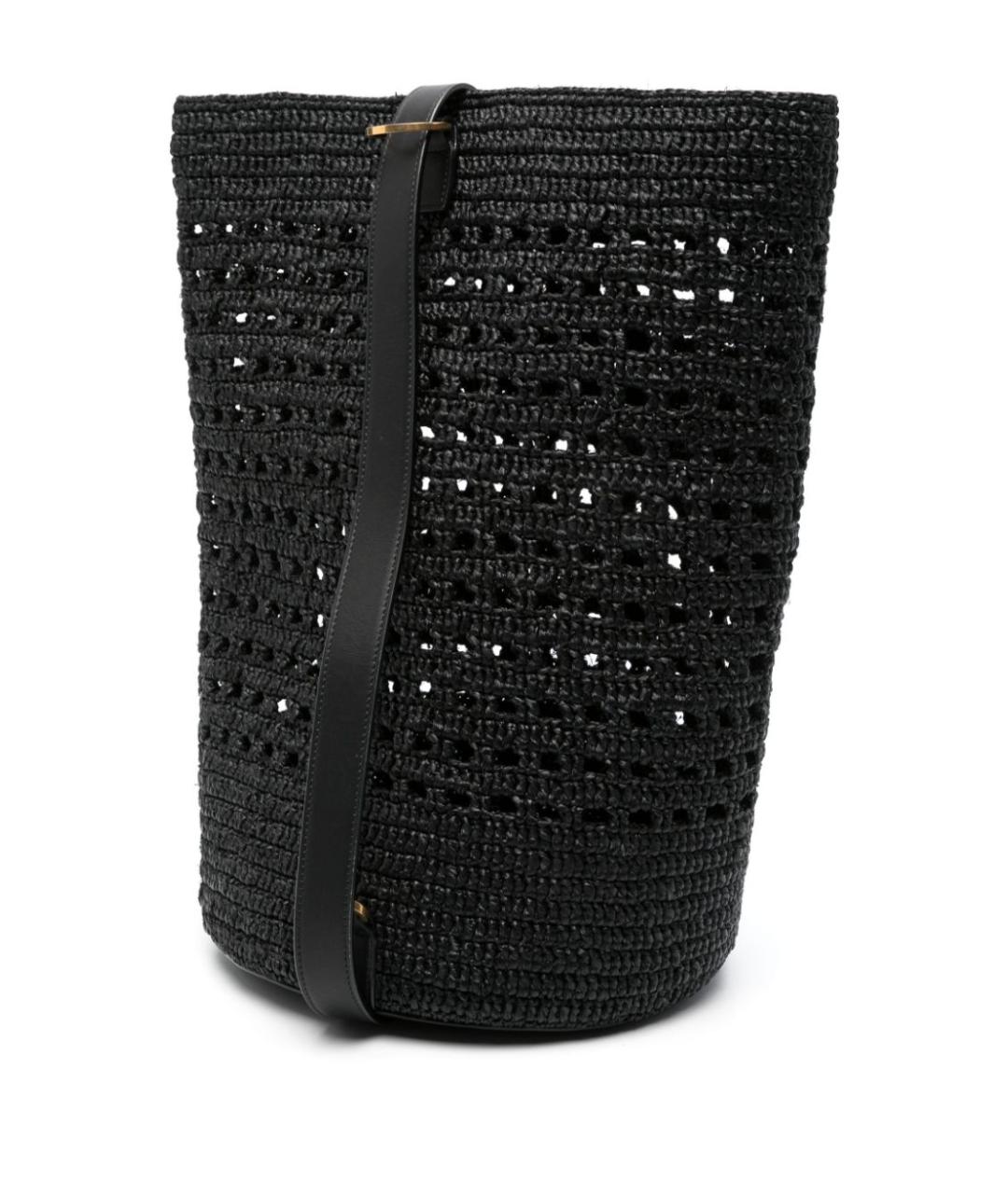 SAINT LAURENT Черная сумка тоут, фото 3