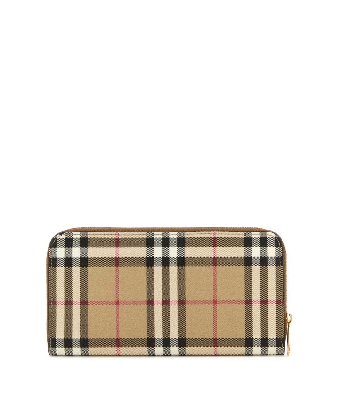 BURBERRY Бежевый полиуретановый кошелек, фото 3