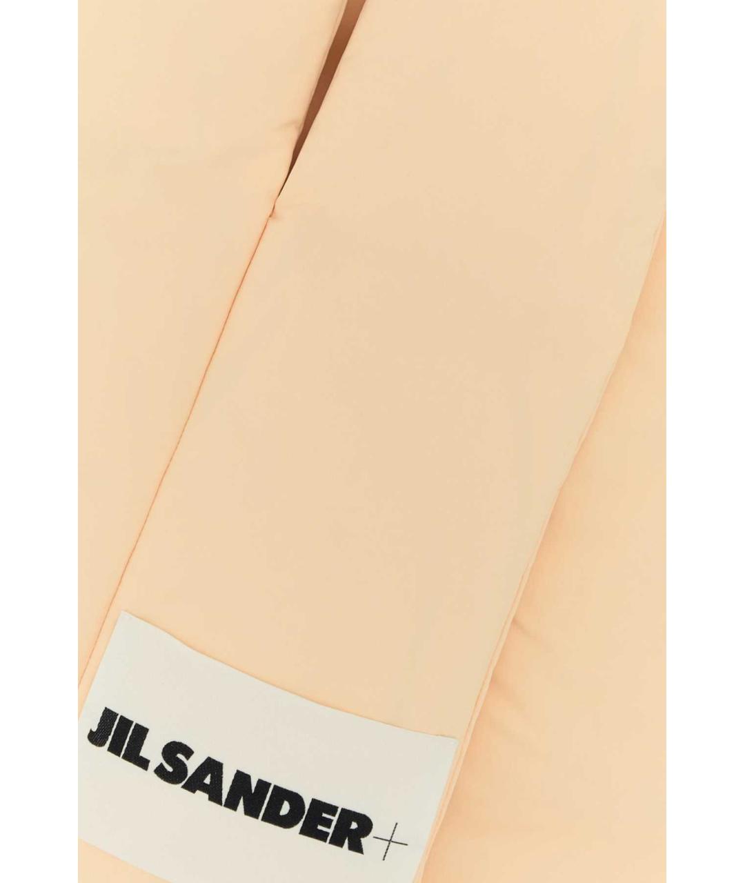 JIL SANDER Розовый шарф, фото 2