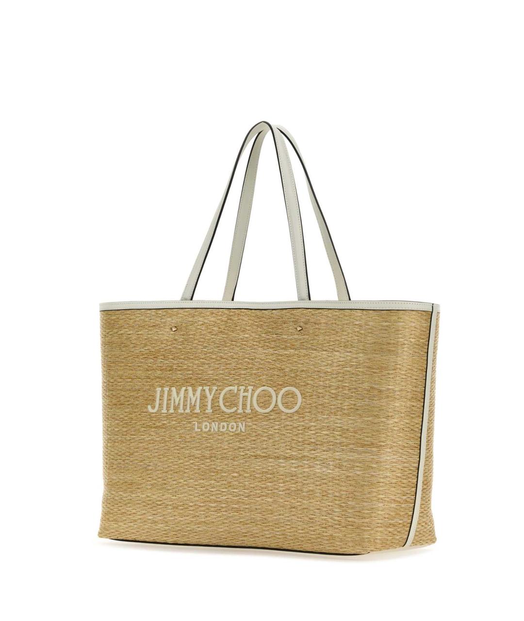 JIMMY CHOO Бежевая сумка тоут, фото 2