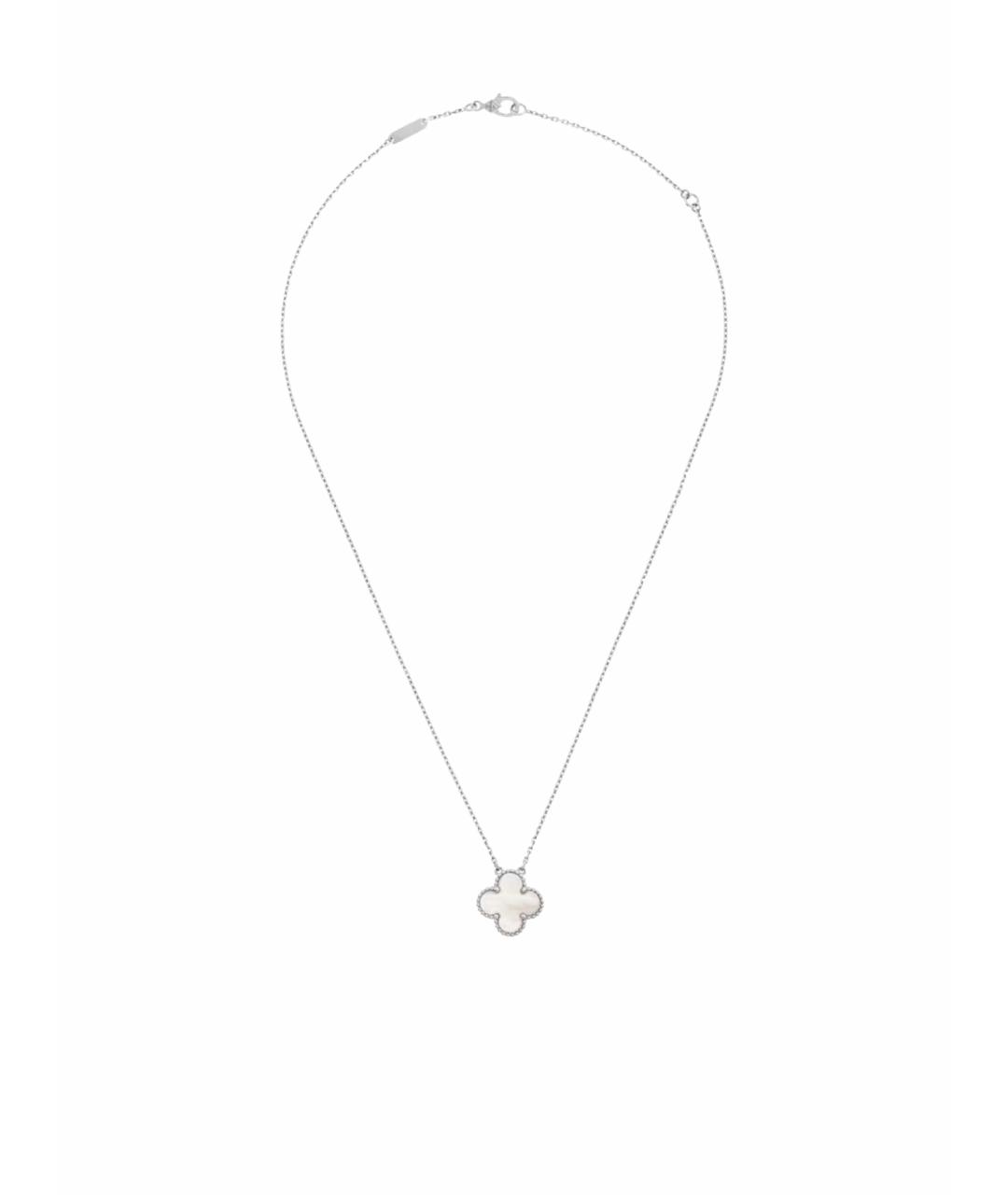 VAN CLEEF & ARPELS Белое колье из белого золота, фото 1