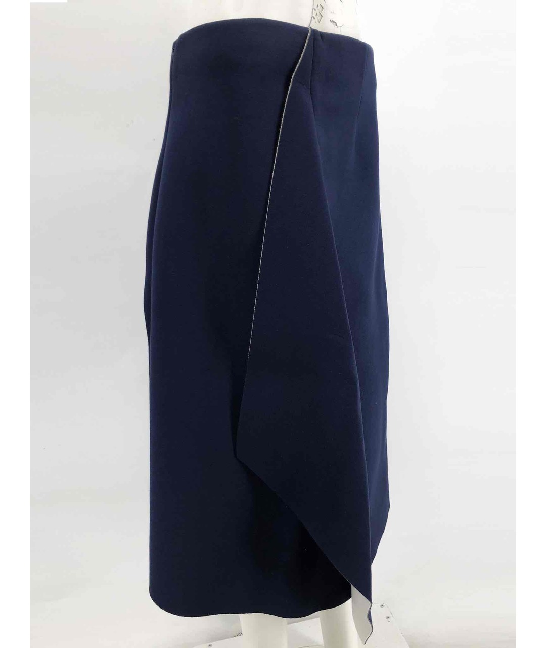 MARNI Темно-синяя юбка миди, фото 2
