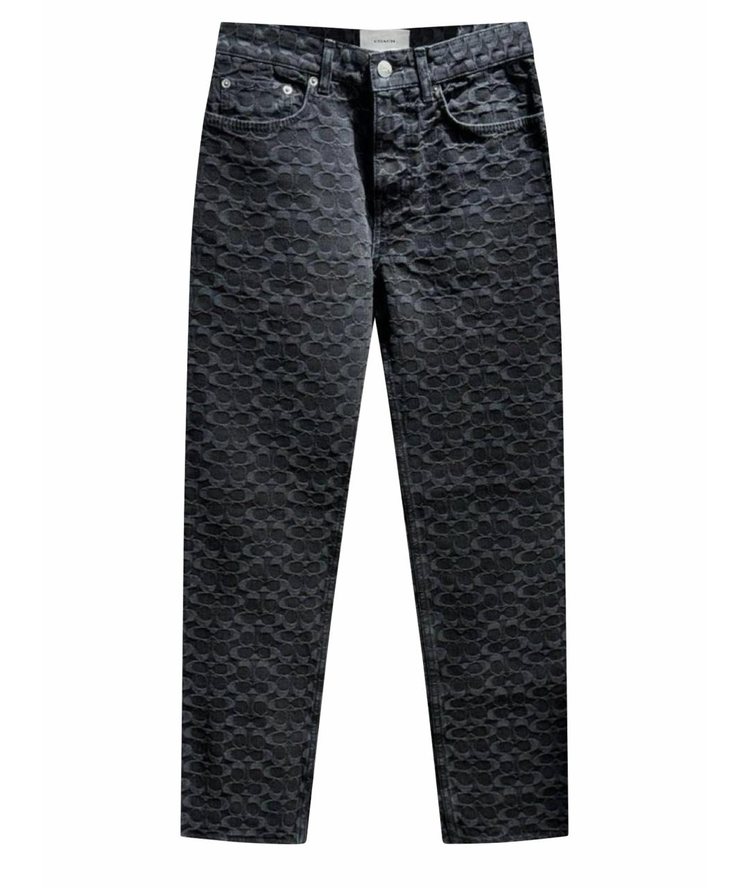 COACH Черные прямые джинсы, фото 1