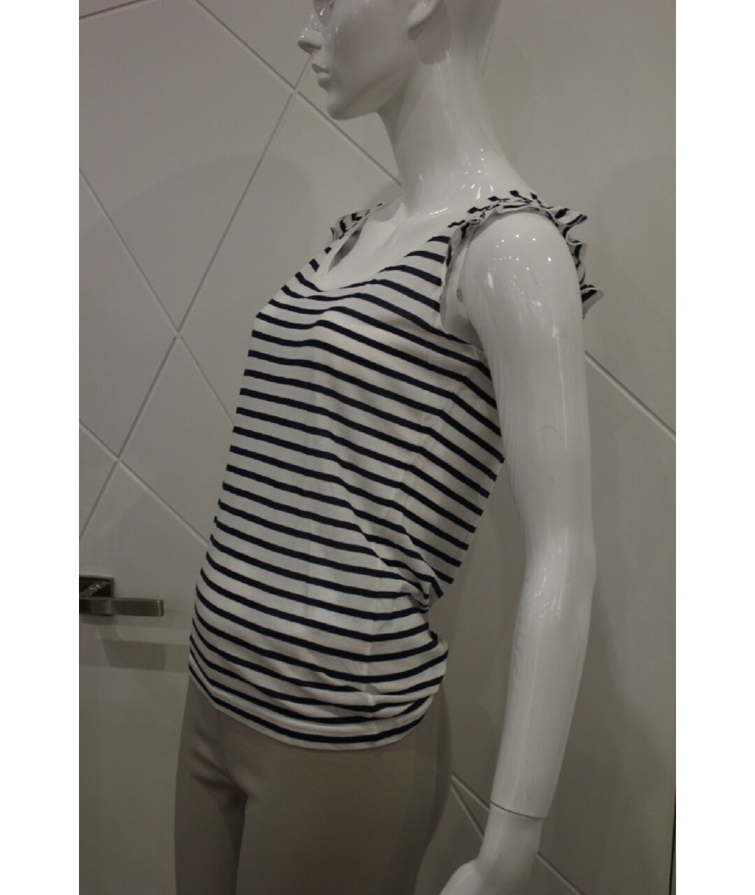 SAINT LAURENT Хлопковая майка, фото 2