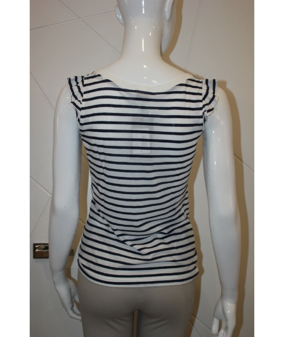 SAINT LAURENT Хлопковая майка, фото 3