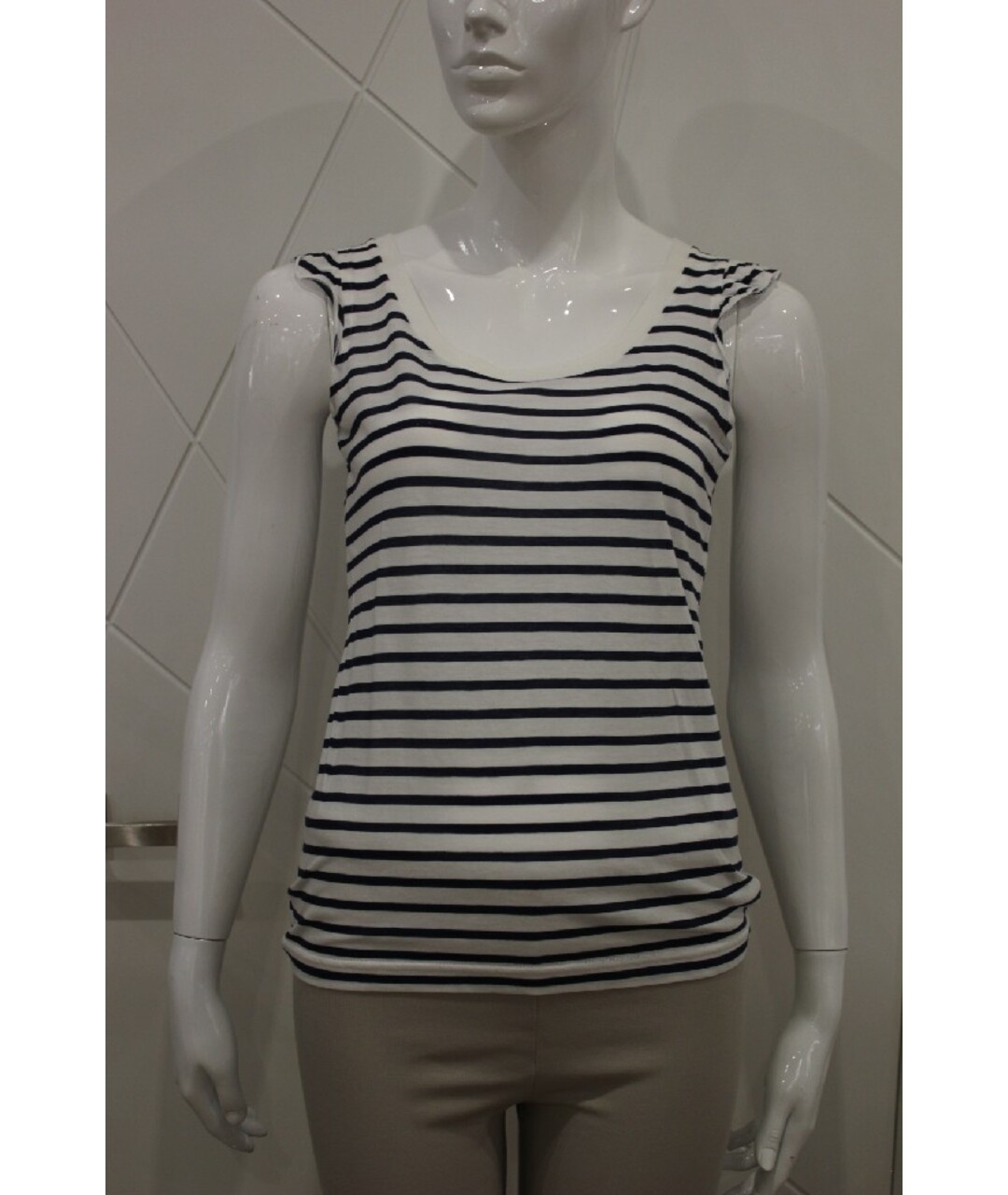 SAINT LAURENT Хлопковая майка, фото 5