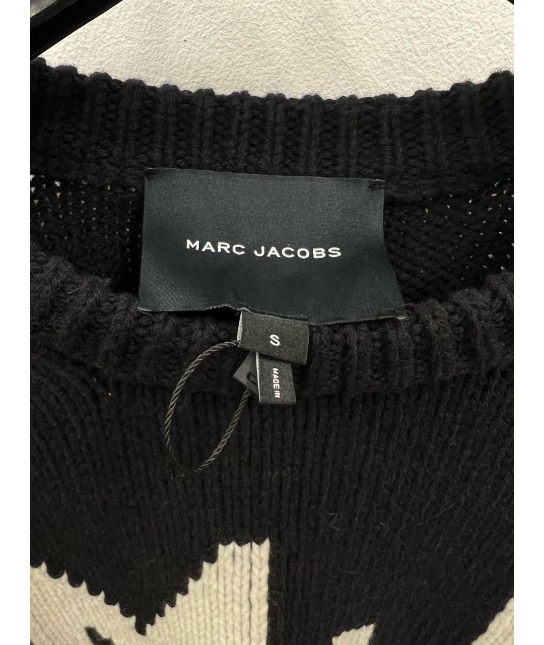 MARC JACOBS Черный шерстяной джемпер / свитер, фото 2