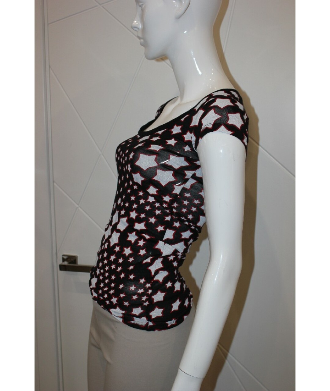 SAINT LAURENT Хлопковая футболка, фото 2