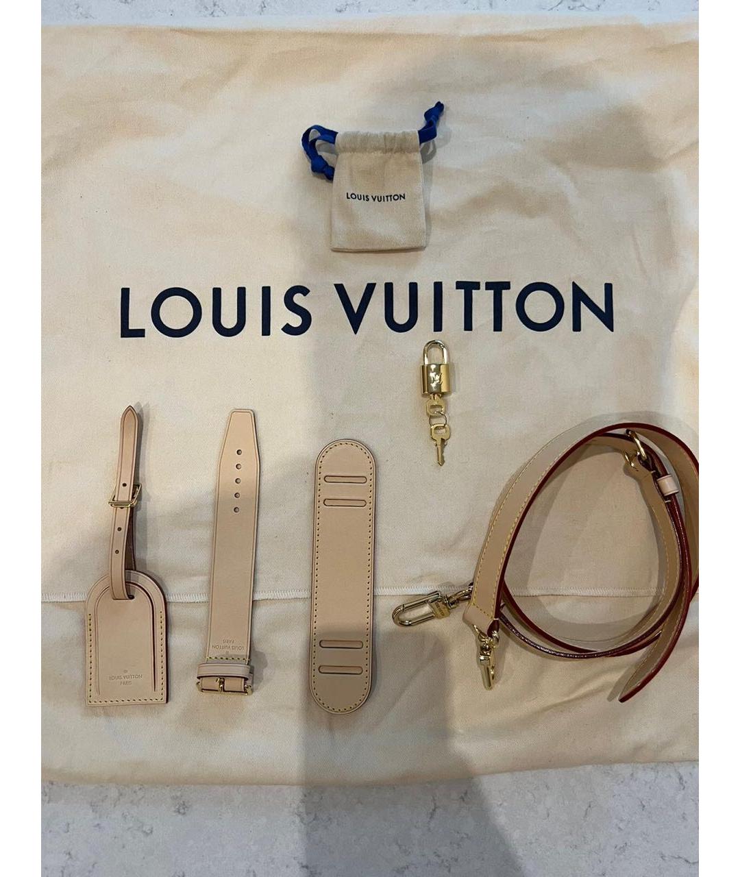 LOUIS VUITTON Коричневая дорожная/спортивная сумка, фото 4