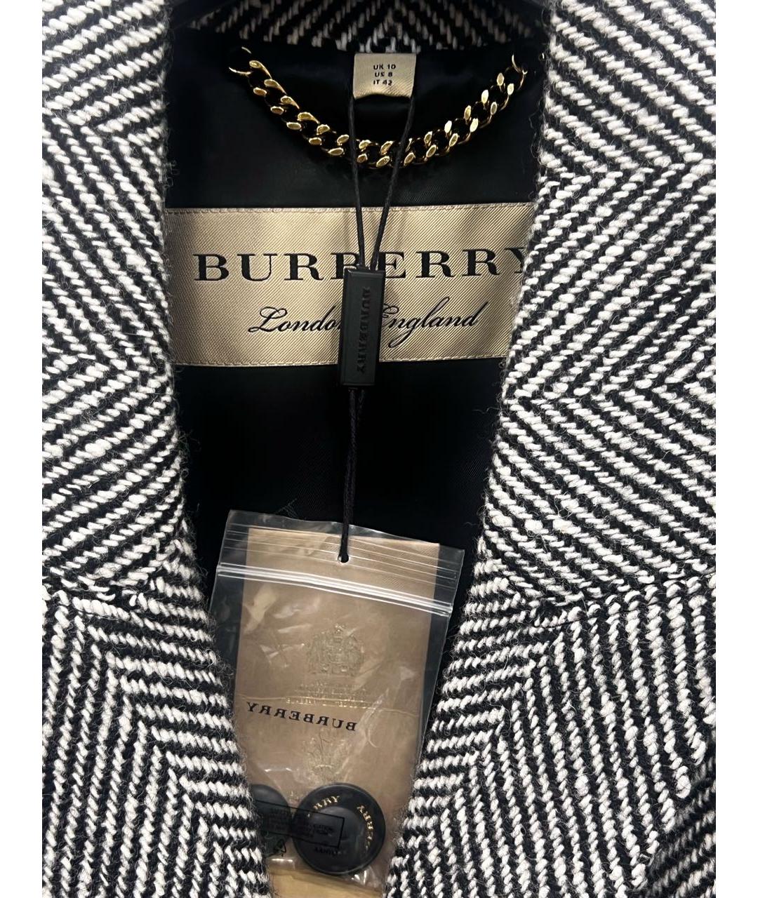 BURBERRY Шерстяное пальто, фото 3