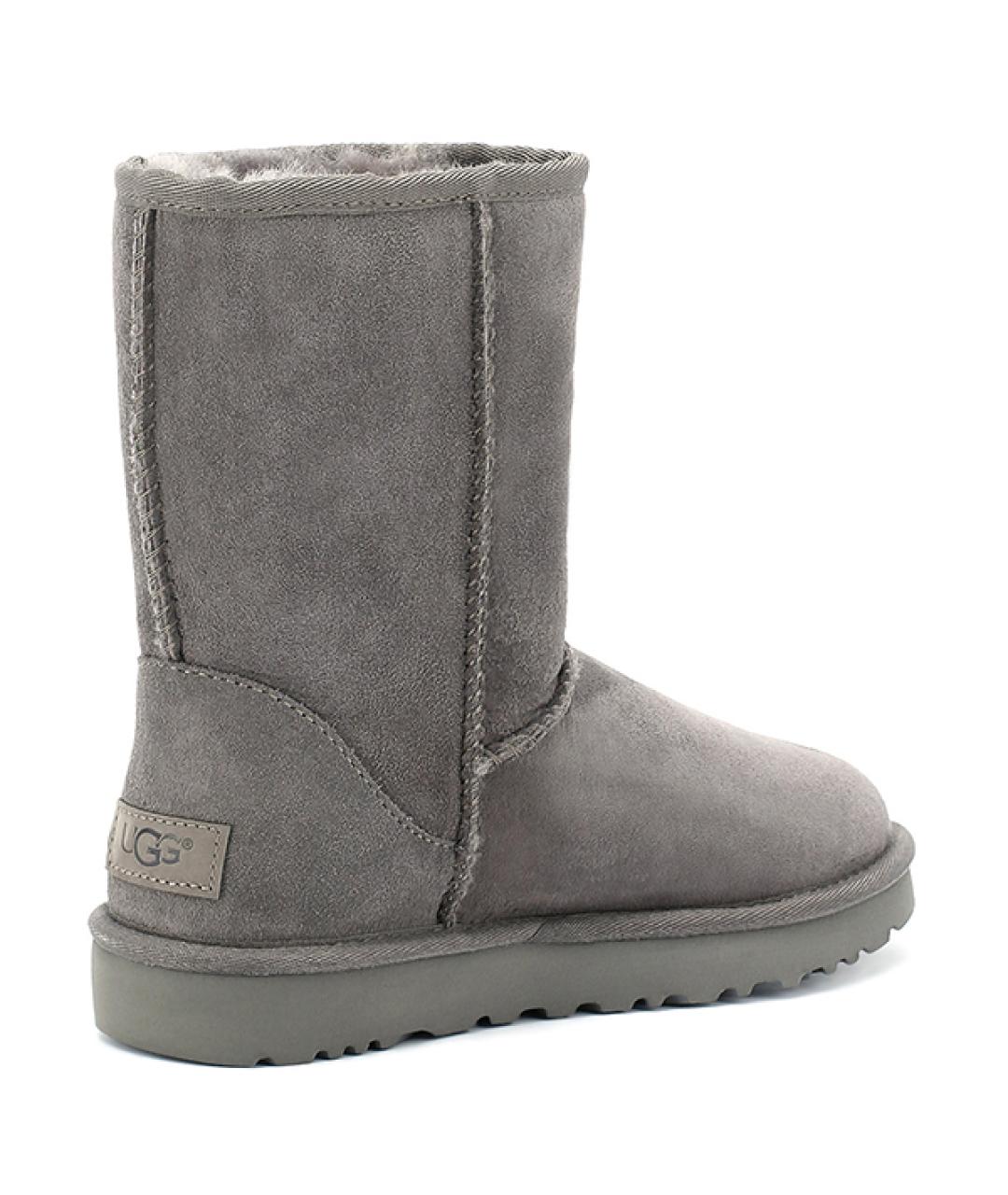 UGG AUSTRALIA Серые замшевые сапоги, фото 3