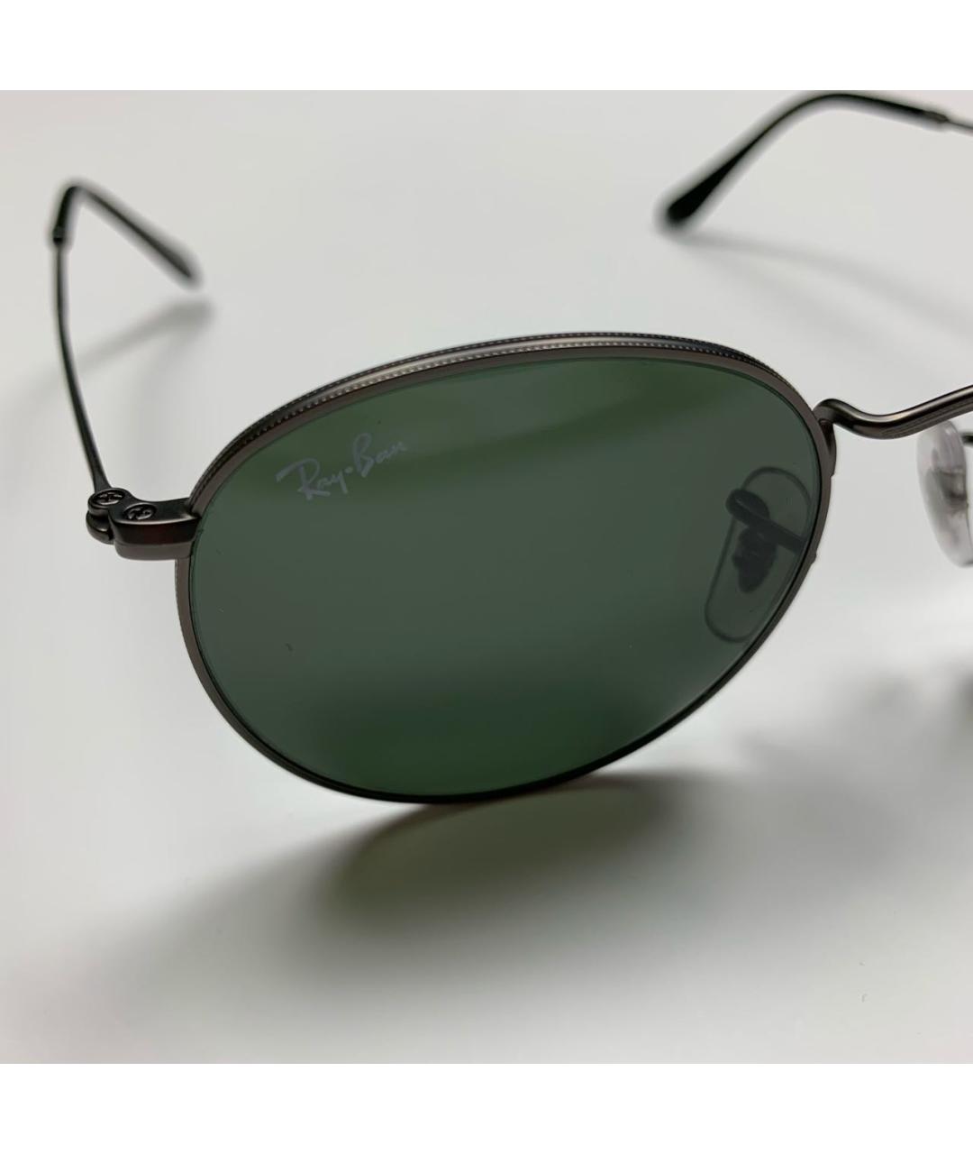 RAY BAN Металлические солнцезащитные очки, фото 4