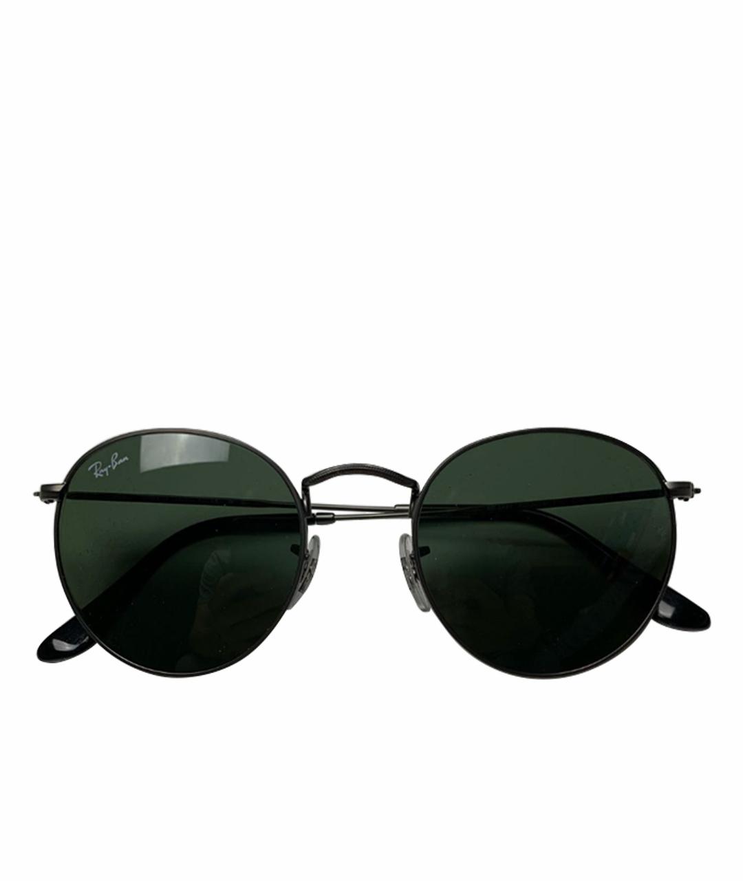 RAY BAN Металлические солнцезащитные очки, фото 1