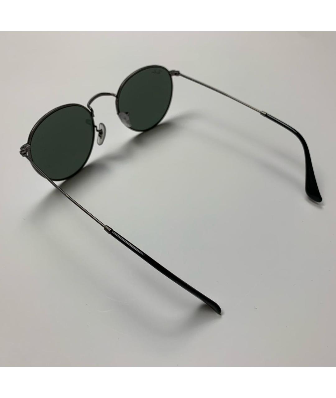 RAY BAN Металлические солнцезащитные очки, фото 2