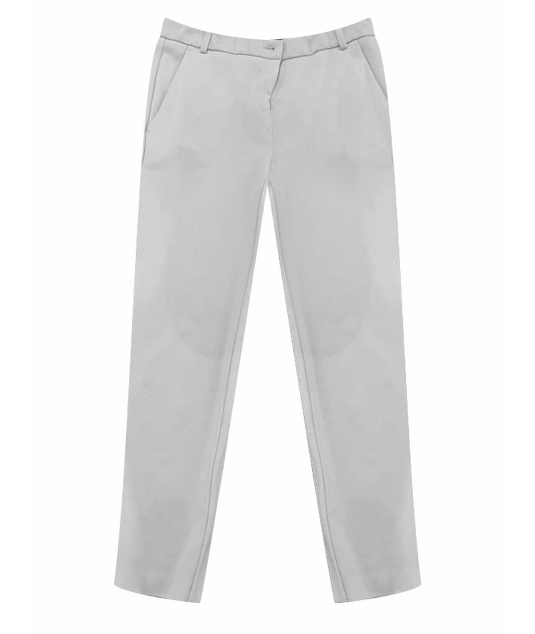 PINKO Белые полиэстеровые брюки узкие, фото 1