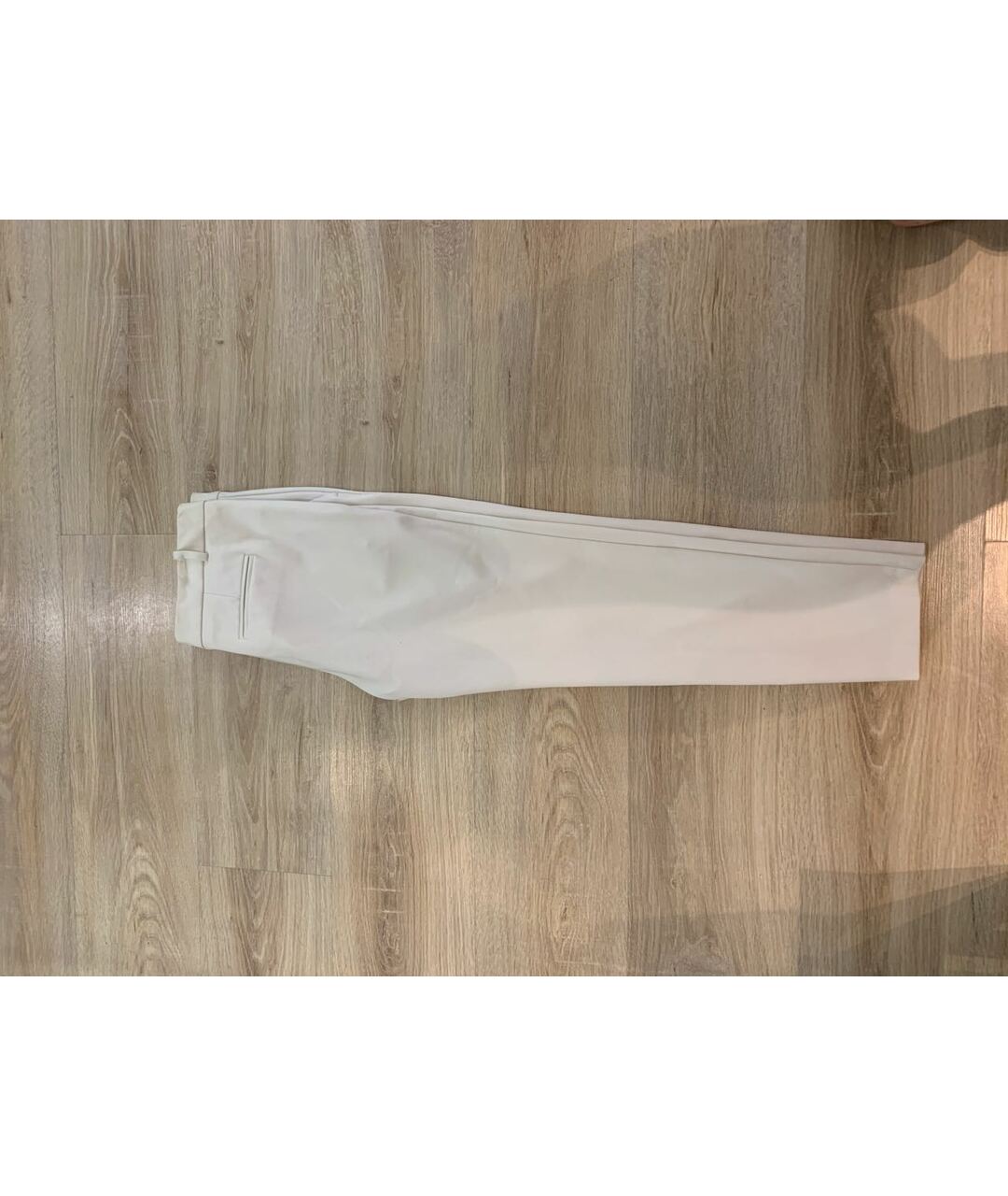 PINKO Белые полиэстеровые брюки узкие, фото 2