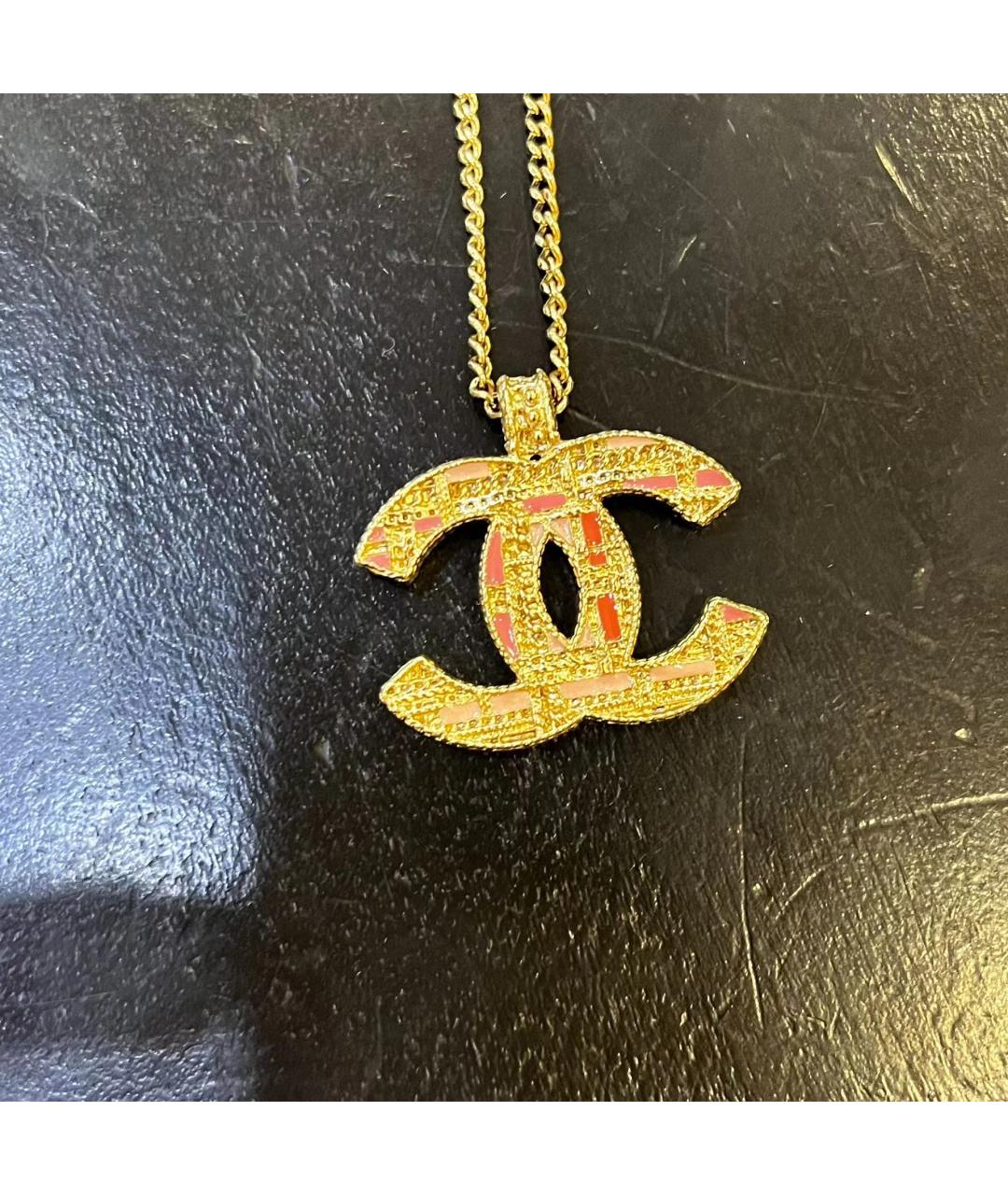 CHANEL Золотая подвеска, фото 2