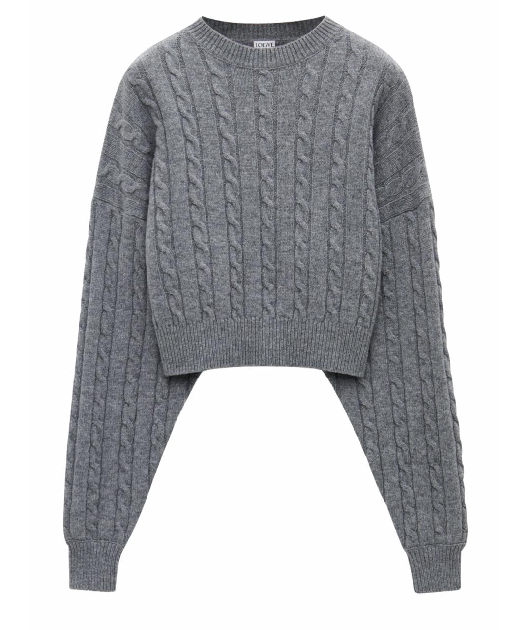LOEWE Серый джемпер / свитер, фото 1