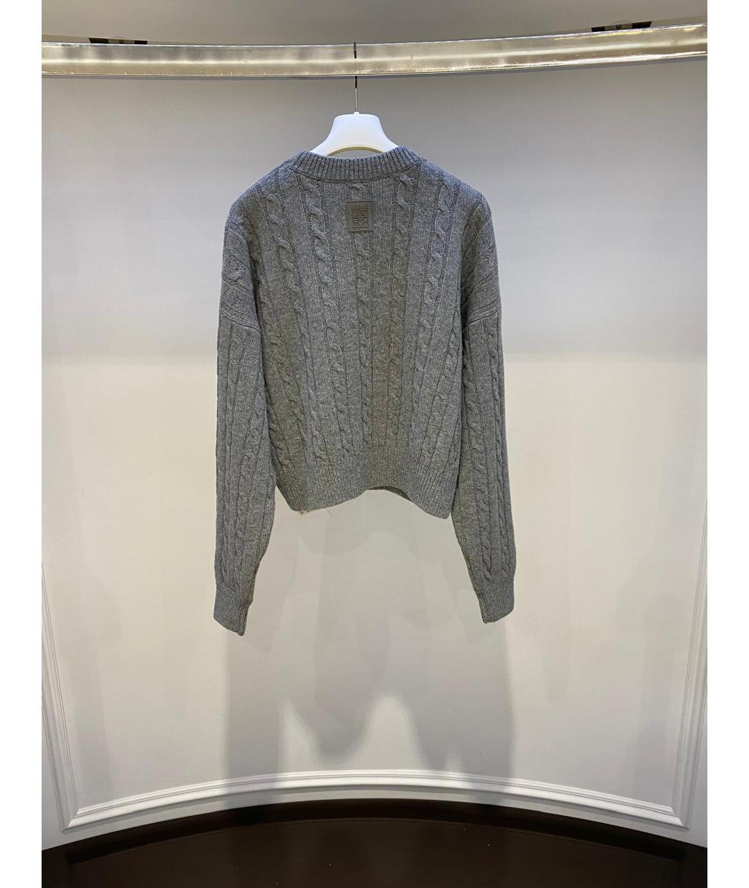 LOEWE Серый джемпер / свитер, фото 3
