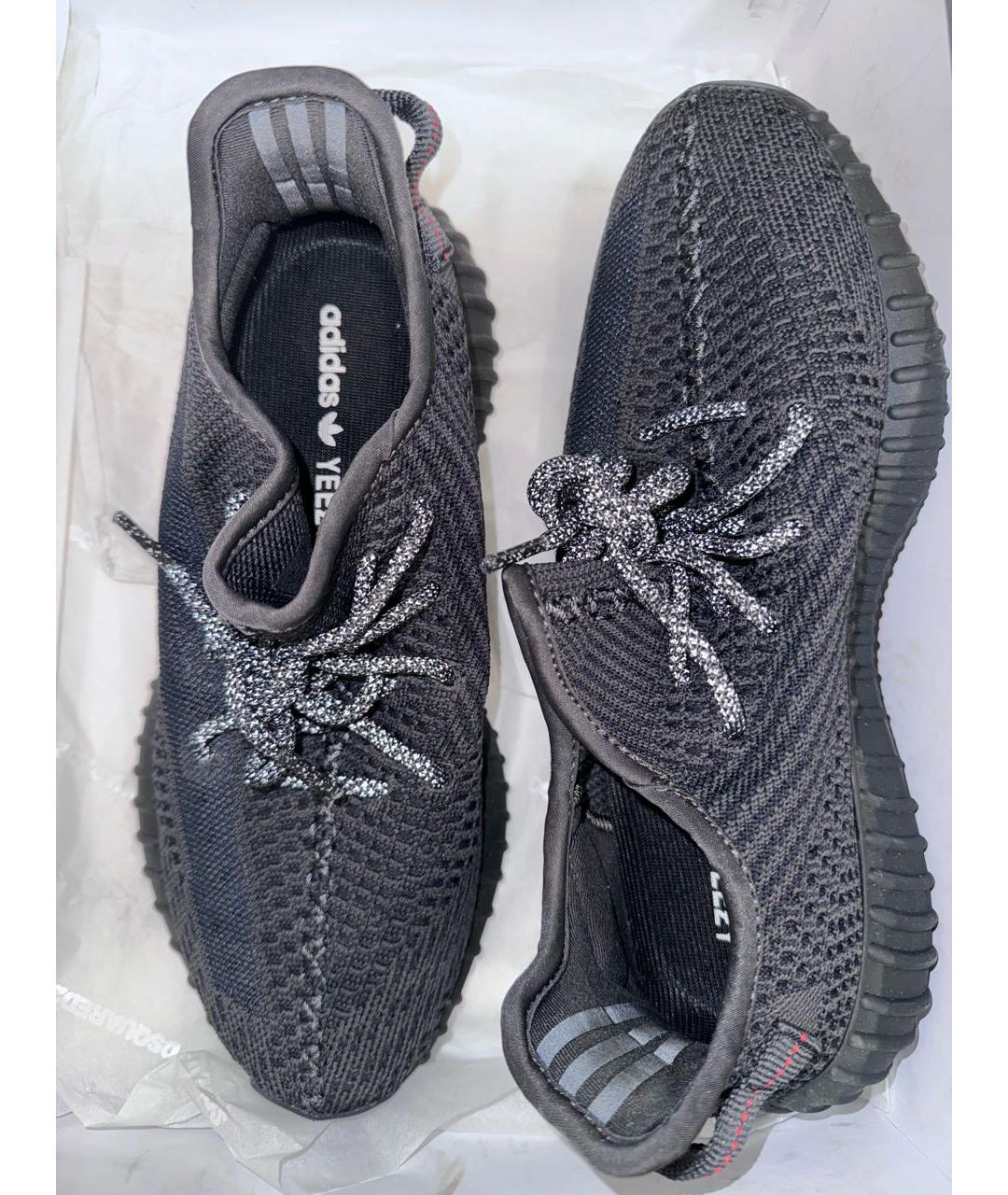 ADIDAS YEEZY Черные кроссовки, фото 2