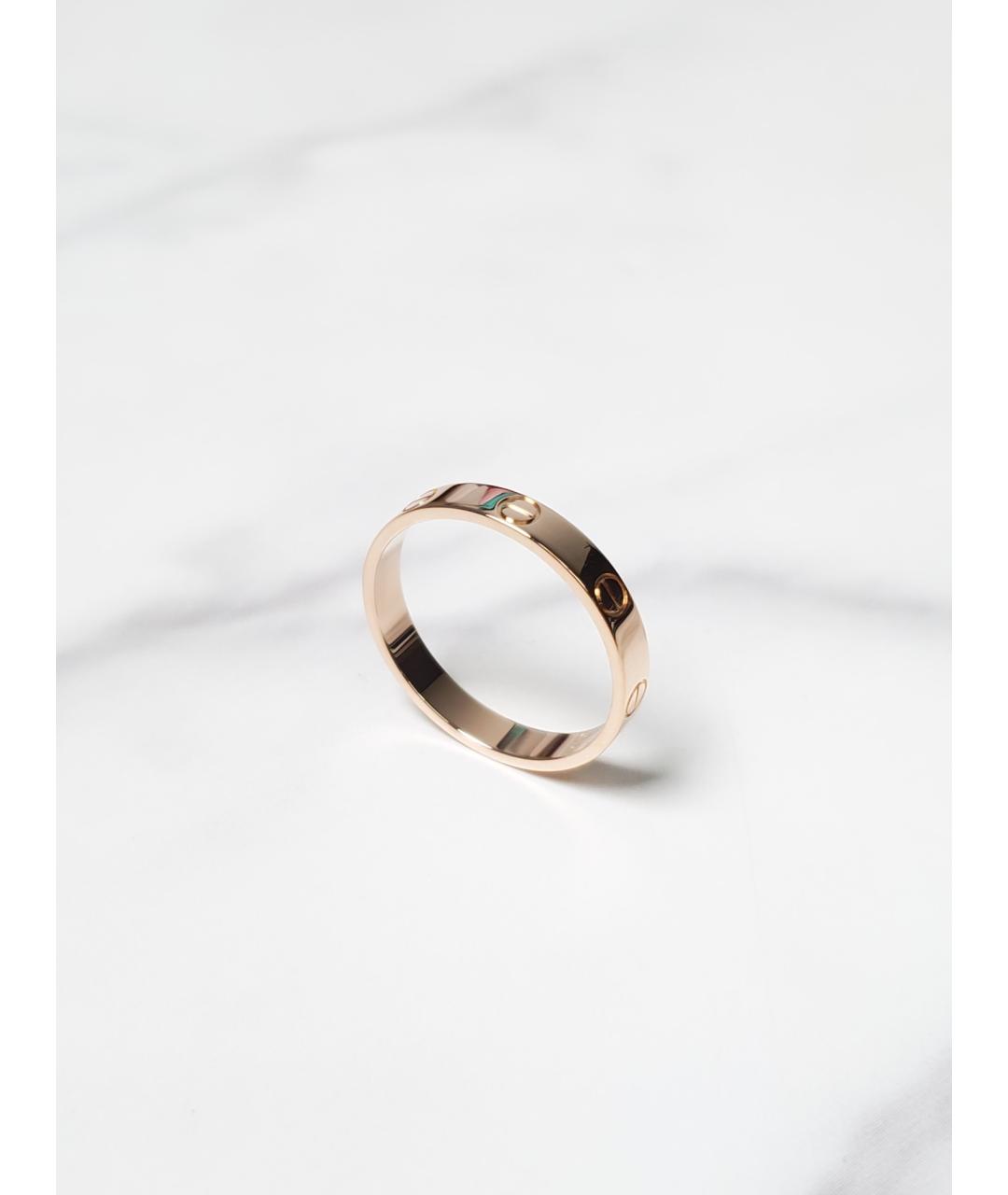 CARTIER Золотое кольцо из розового золота, фото 3