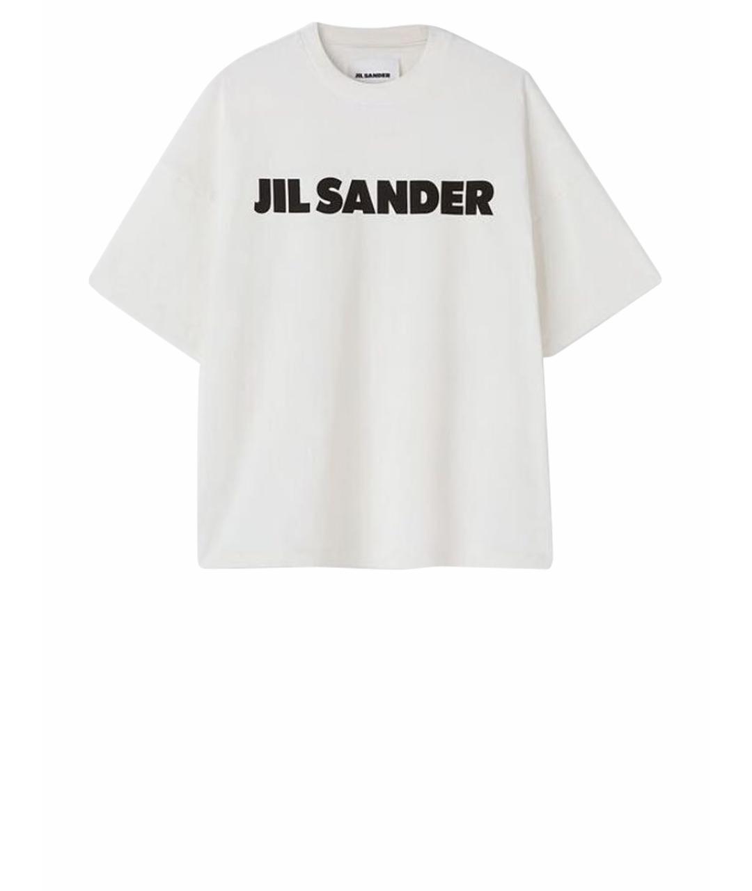 JIL SANDER Белая футболка, фото 1