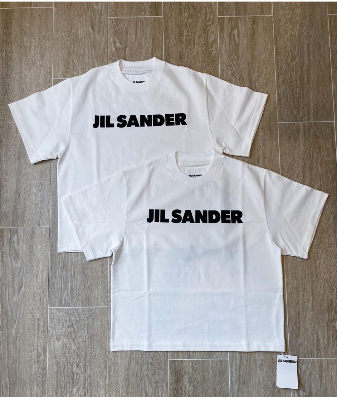 JIL SANDER Белая футболка, фото 5