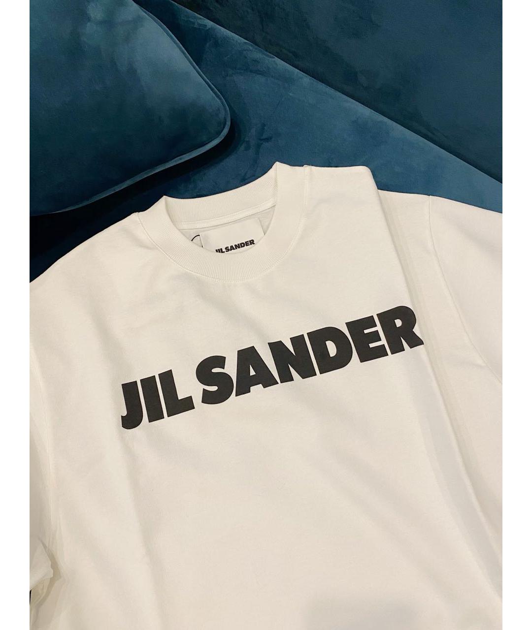 JIL SANDER Белая футболка, фото 6