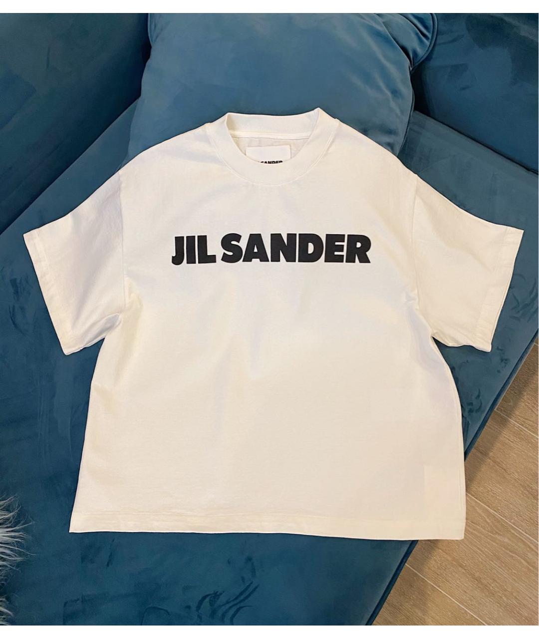 JIL SANDER Белая футболка, фото 7