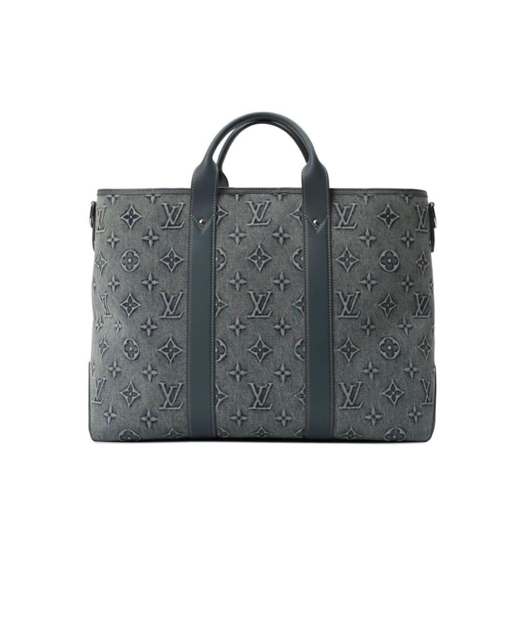 LOUIS VUITTON Голубая сумка через плечо, фото 2