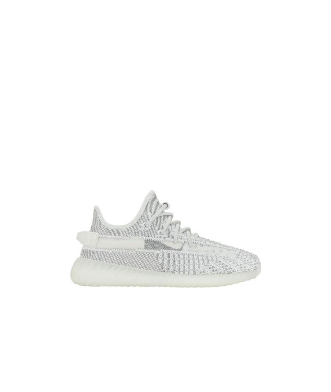 ADIDAS YEEZY Серые синтетические кеды, фото 1