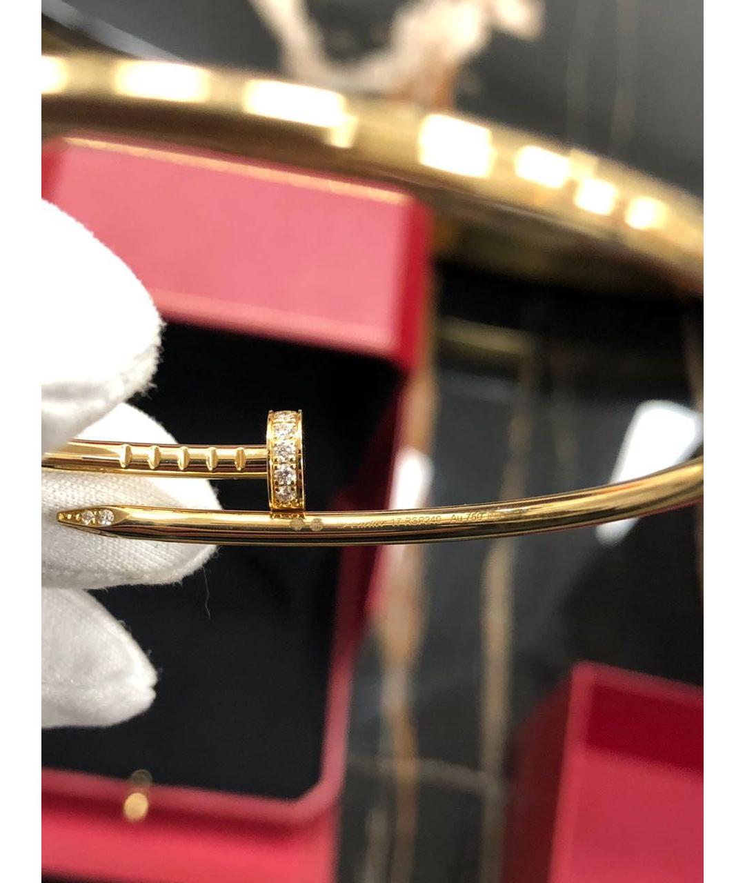 CARTIER Золотой браслет из желтого золота, фото 2