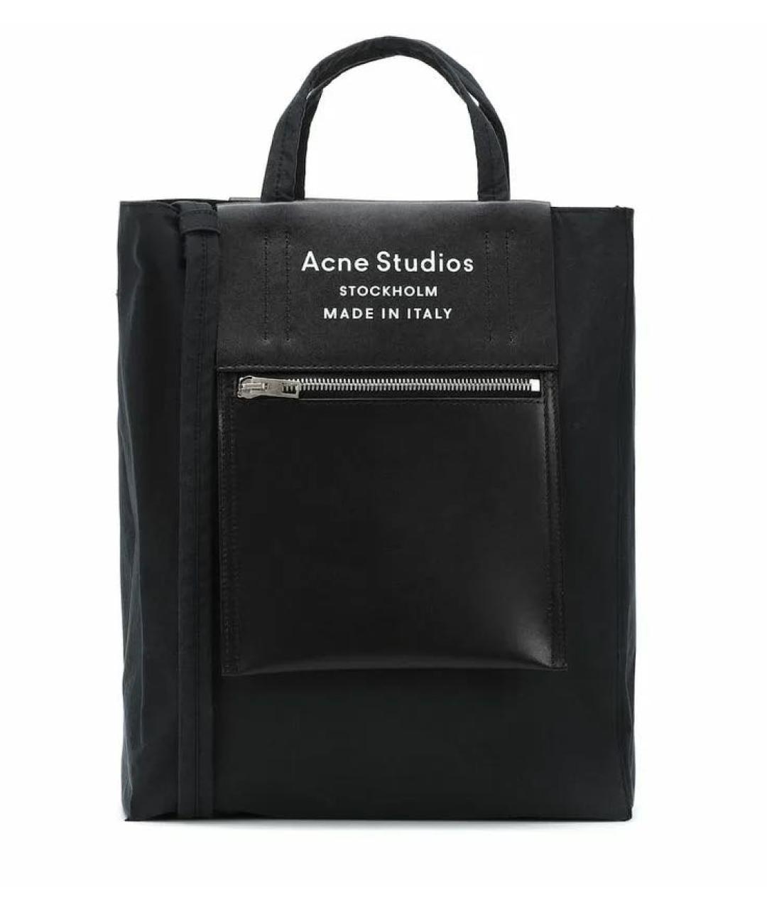 ACNE STUDIOS Черная сумка через плечо, фото 1