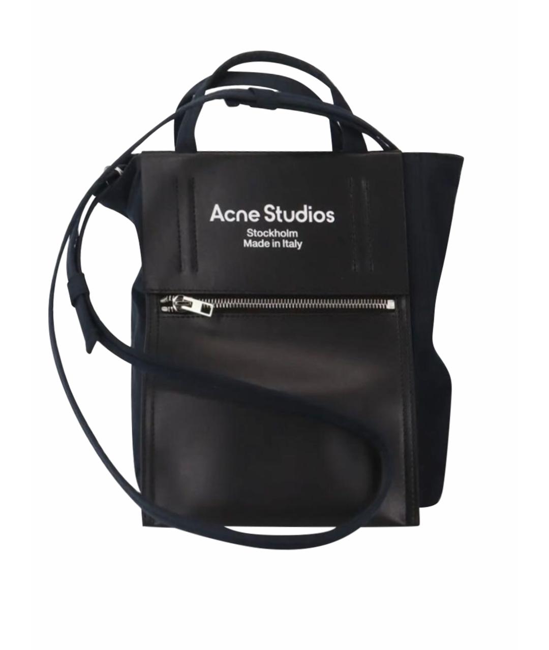 ACNE STUDIOS Черная сумка через плечо, фото 1