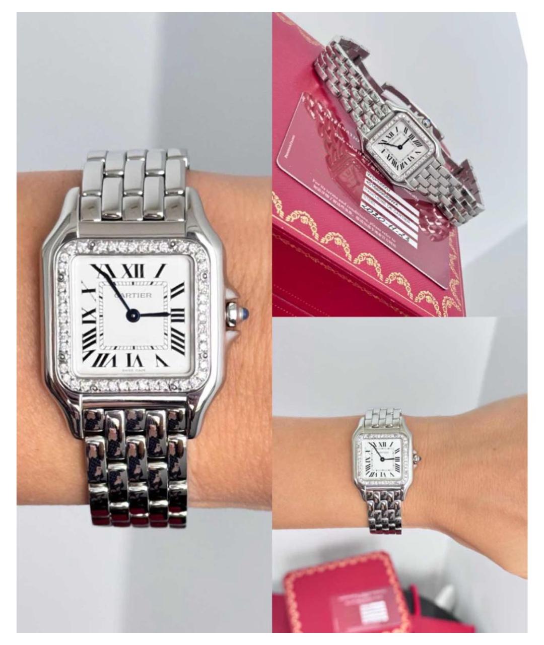 CARTIER Серебряные часы, фото 4