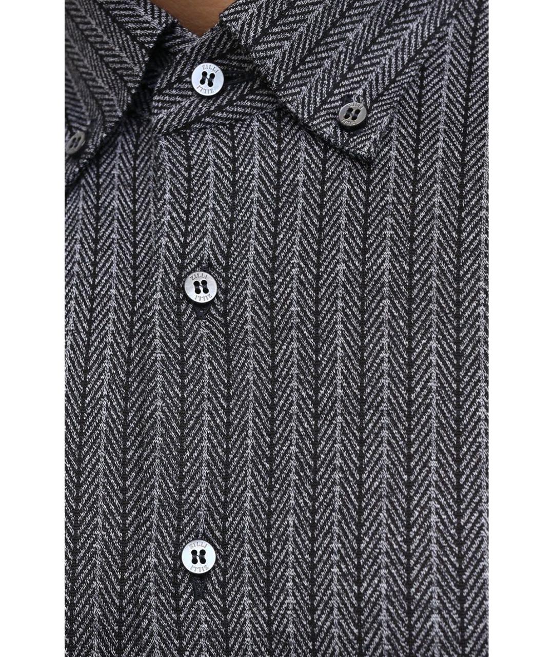 ZILLI Серая классическая рубашка, фото 6