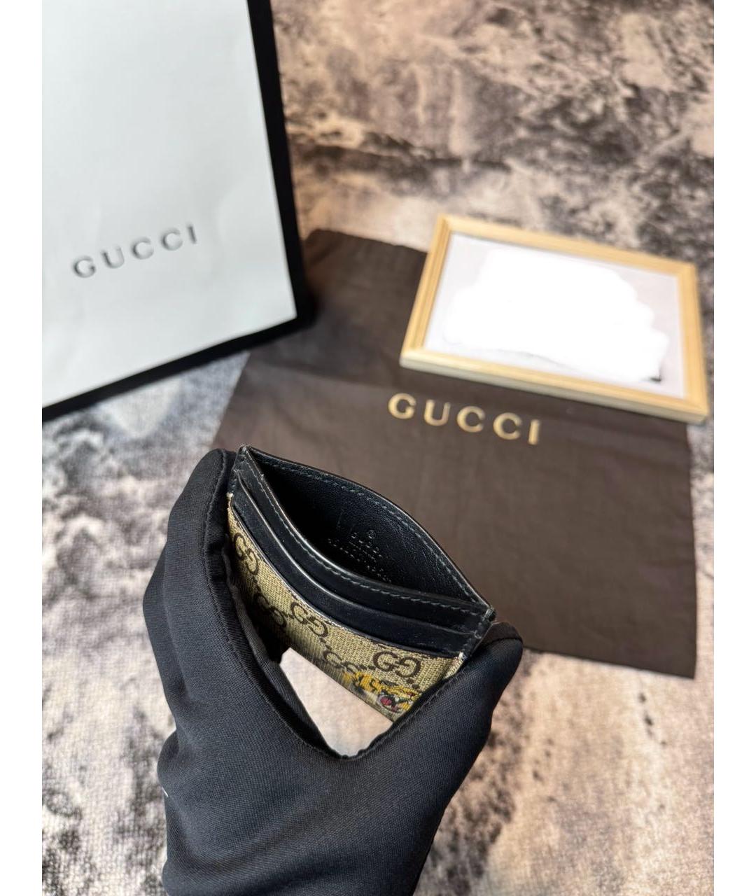 GUCCI Бежевый кардхолдер, фото 3