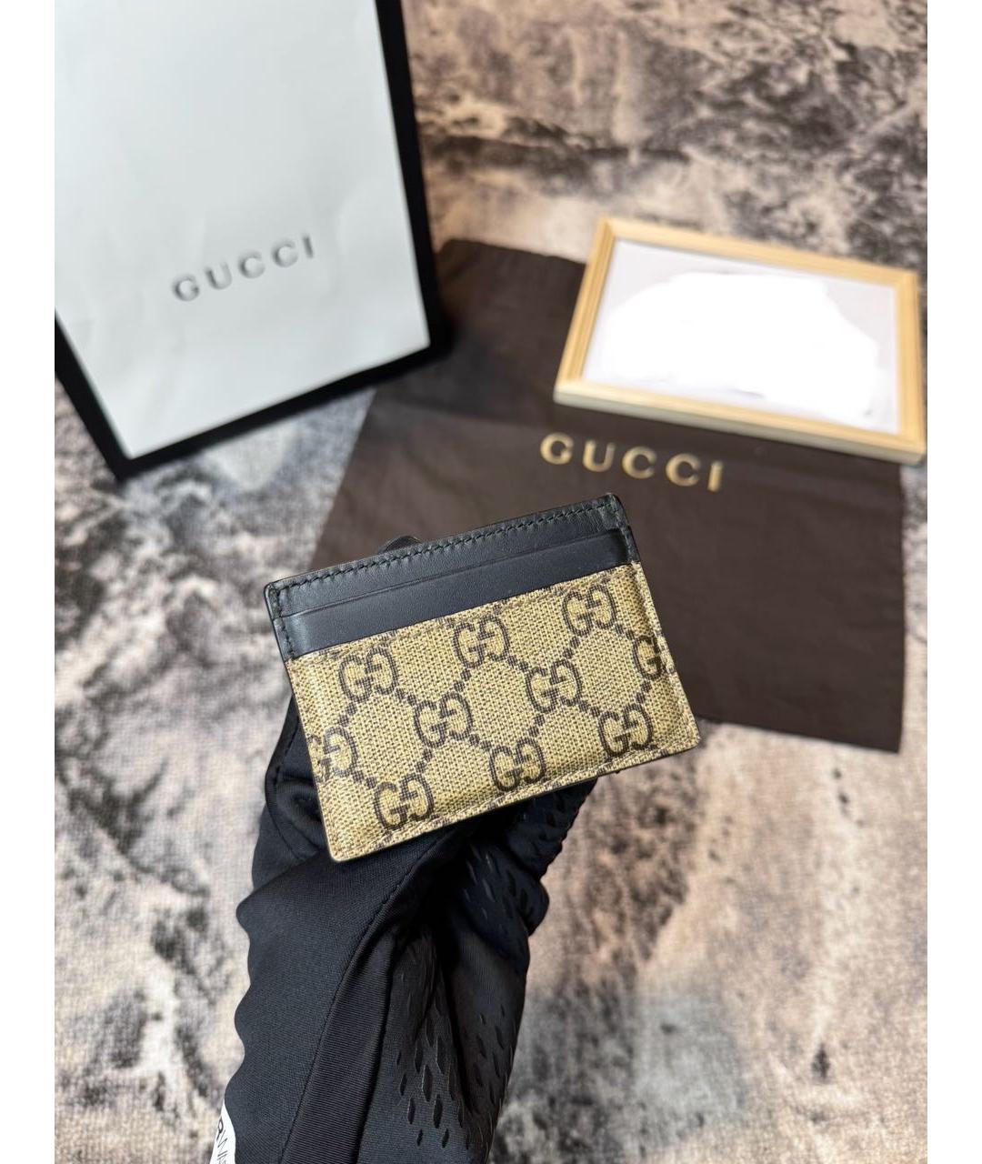 GUCCI Бежевый кардхолдер, фото 2